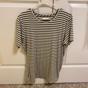 Striped Columbia top, short sleeves, size XL